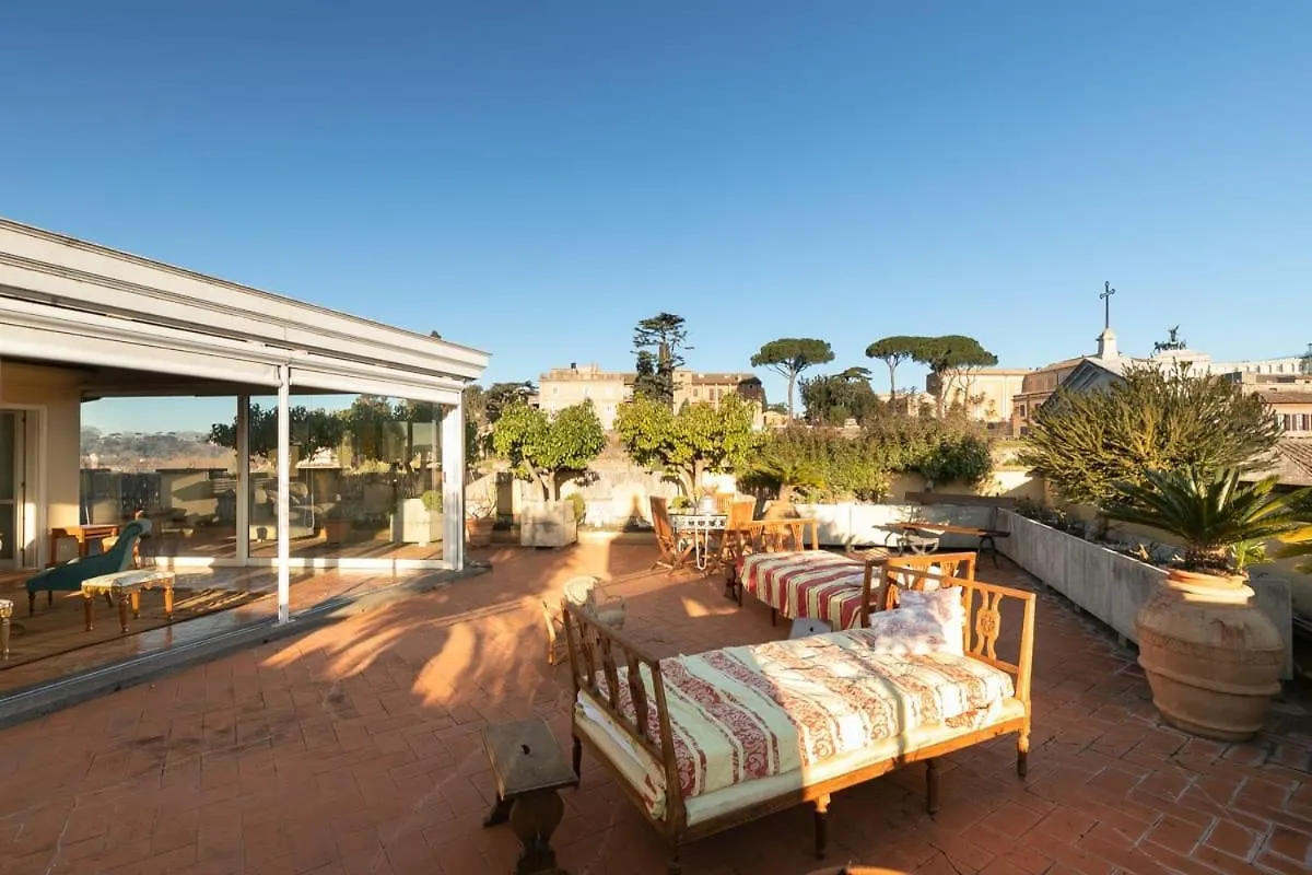 Roman Forum Stunning Terrace Penthouse